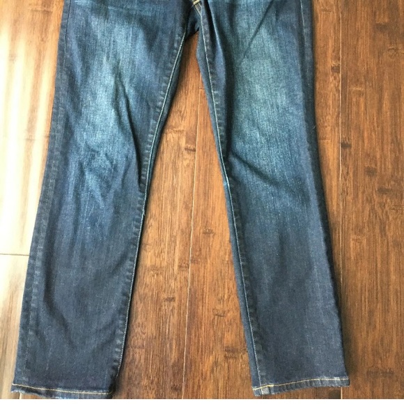 Madewell Jeans Sz 26 Skinny Crop 8” Rise Dark Wash - Picture 2 of 8